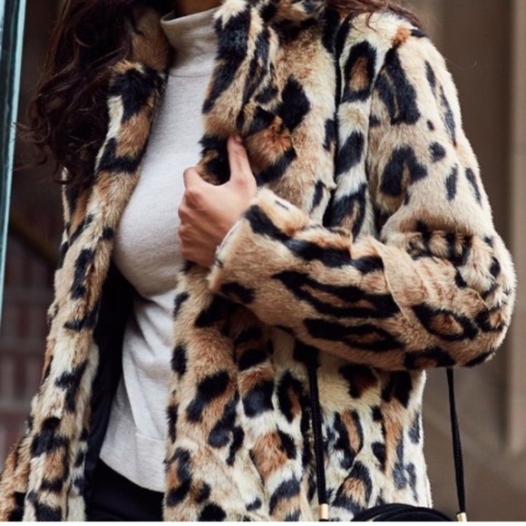 Faux Fur Coat